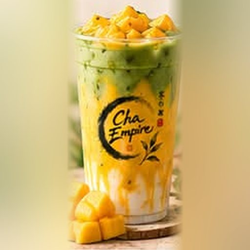 Mango Matcha Latte